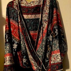 Body suit Multicolored soft material washable